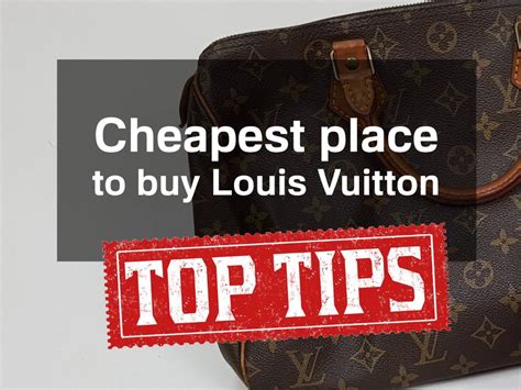 cheapest country to buy louis vuitton bag